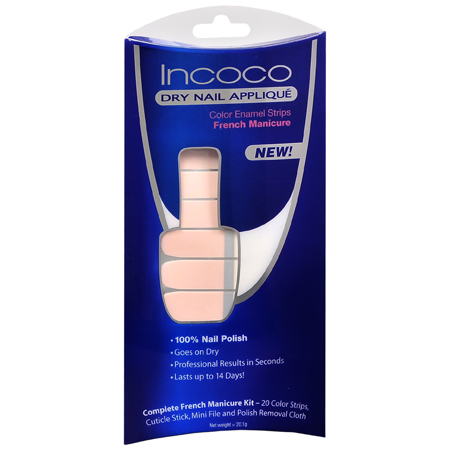 Incoco Dry Nail Applique Color Fuchsia Flaunt